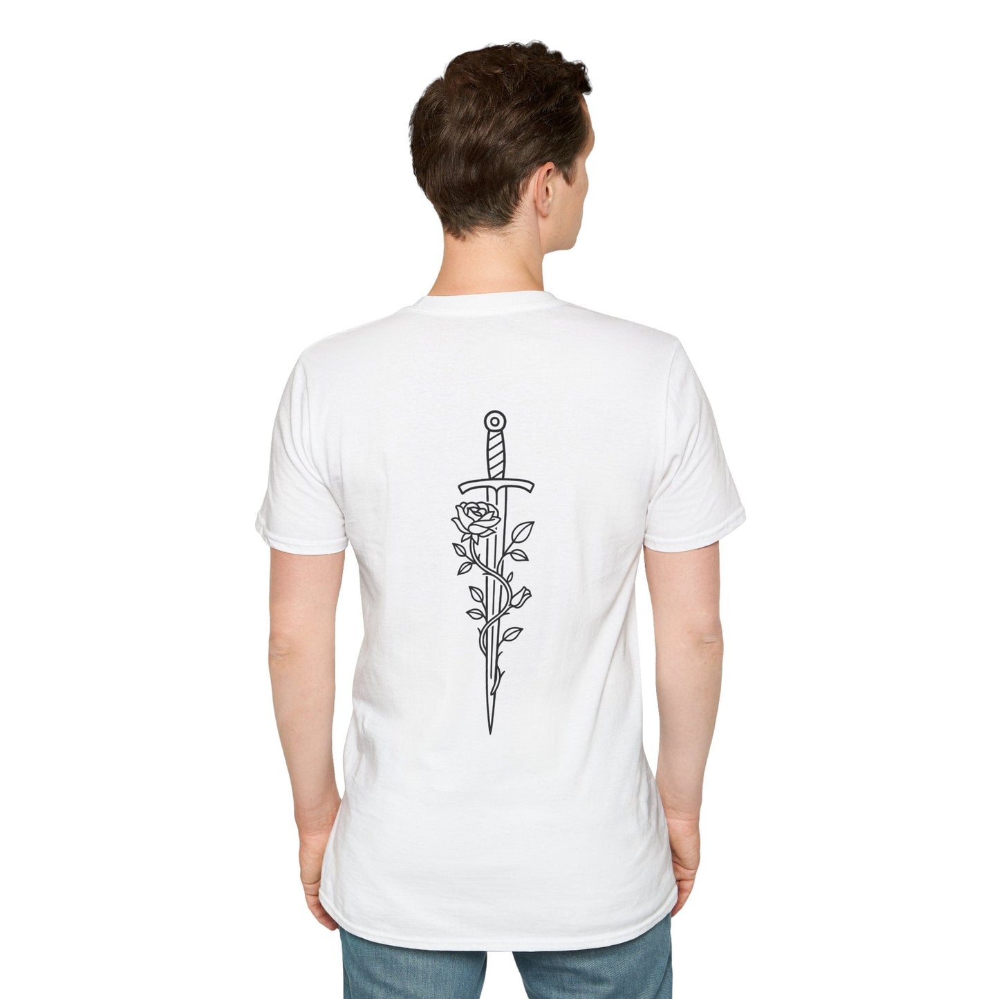 The Outline Series - Sword & Rose - Faded Empire Clothing