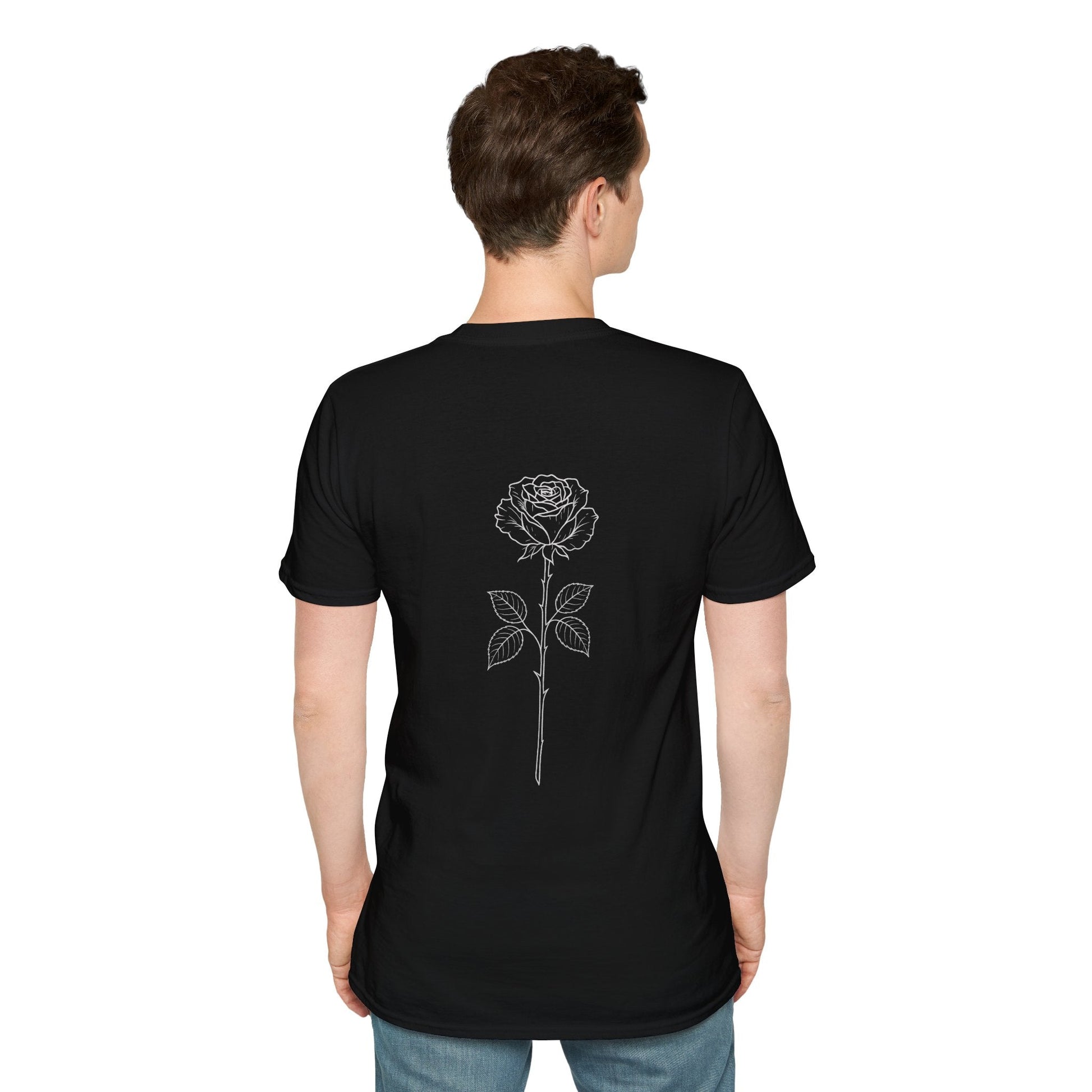 The Outline Series - The Rose Tee - Faded Empire Clothing
