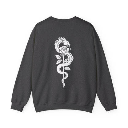 The Outline Series - The Dragon Sweatshirt - Faded Empire Clothing