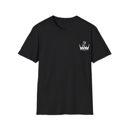 The Outline Series - Crown and Rose Tee. - Faded Empire Clothing