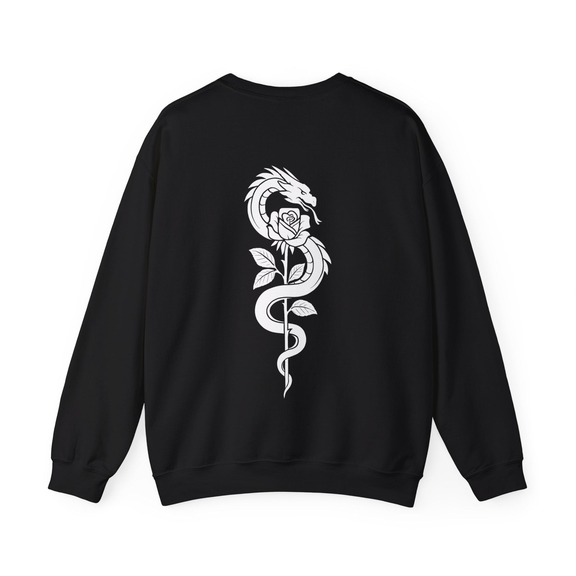 The Outline Series - The Dragon Sweatshirt - Faded Empire Clothing