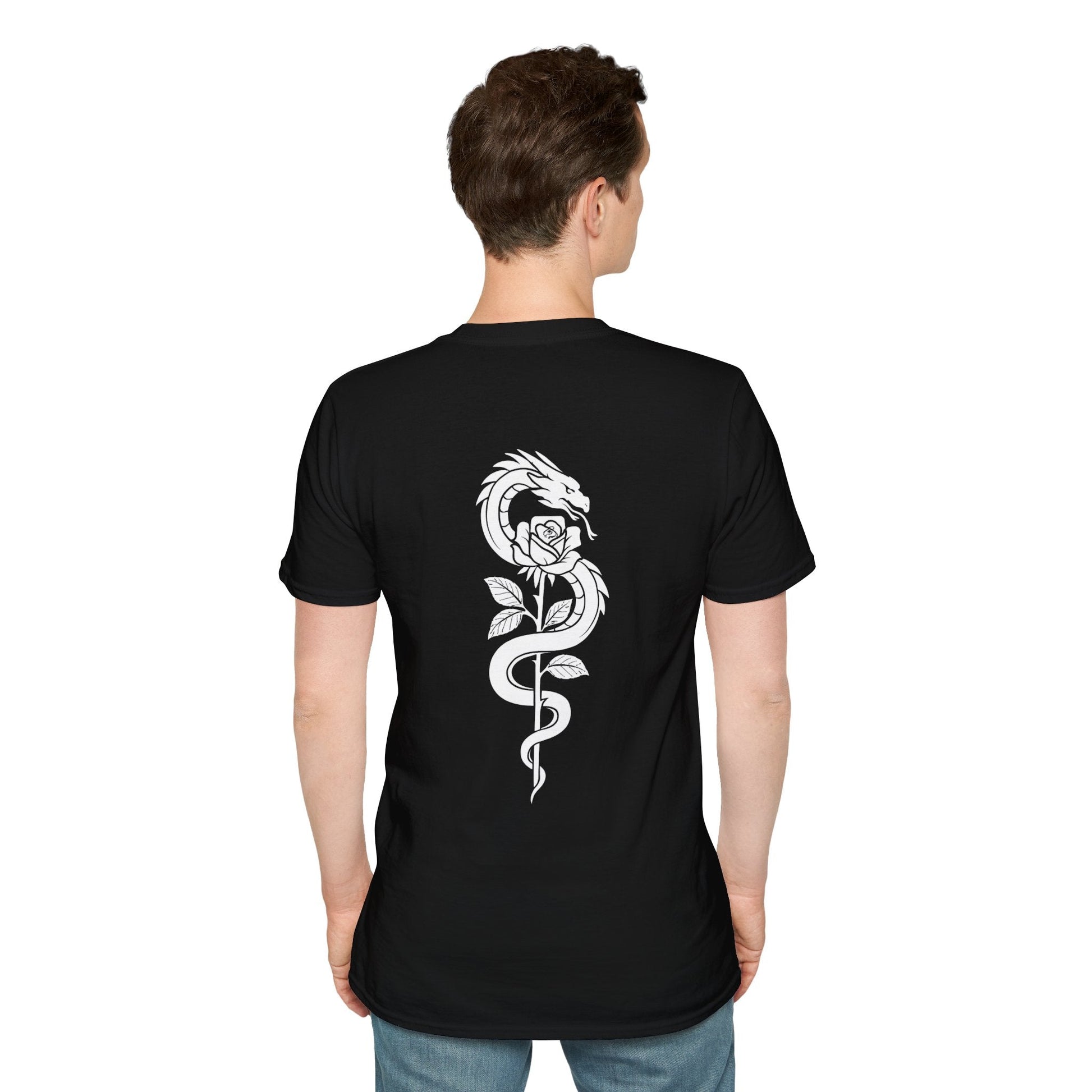The Outline Series - The Dragon Tee - Faded Empire Clothing