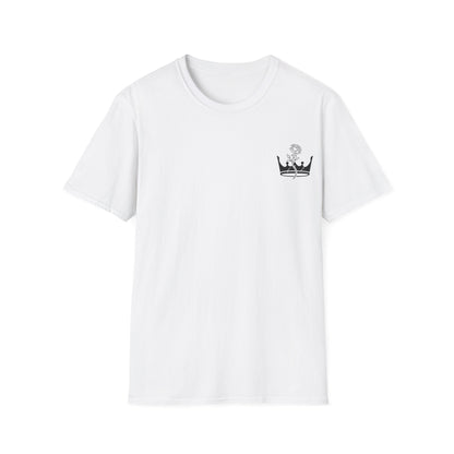 The Outline Series - Crown and Rose Tee. - Faded Empire Clothing