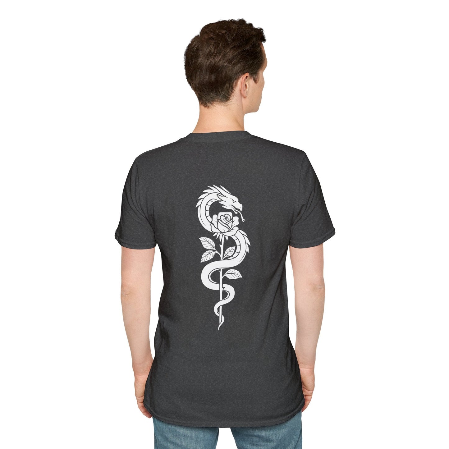 The Outline Series - The Dragon Tee - Faded Empire Clothing
