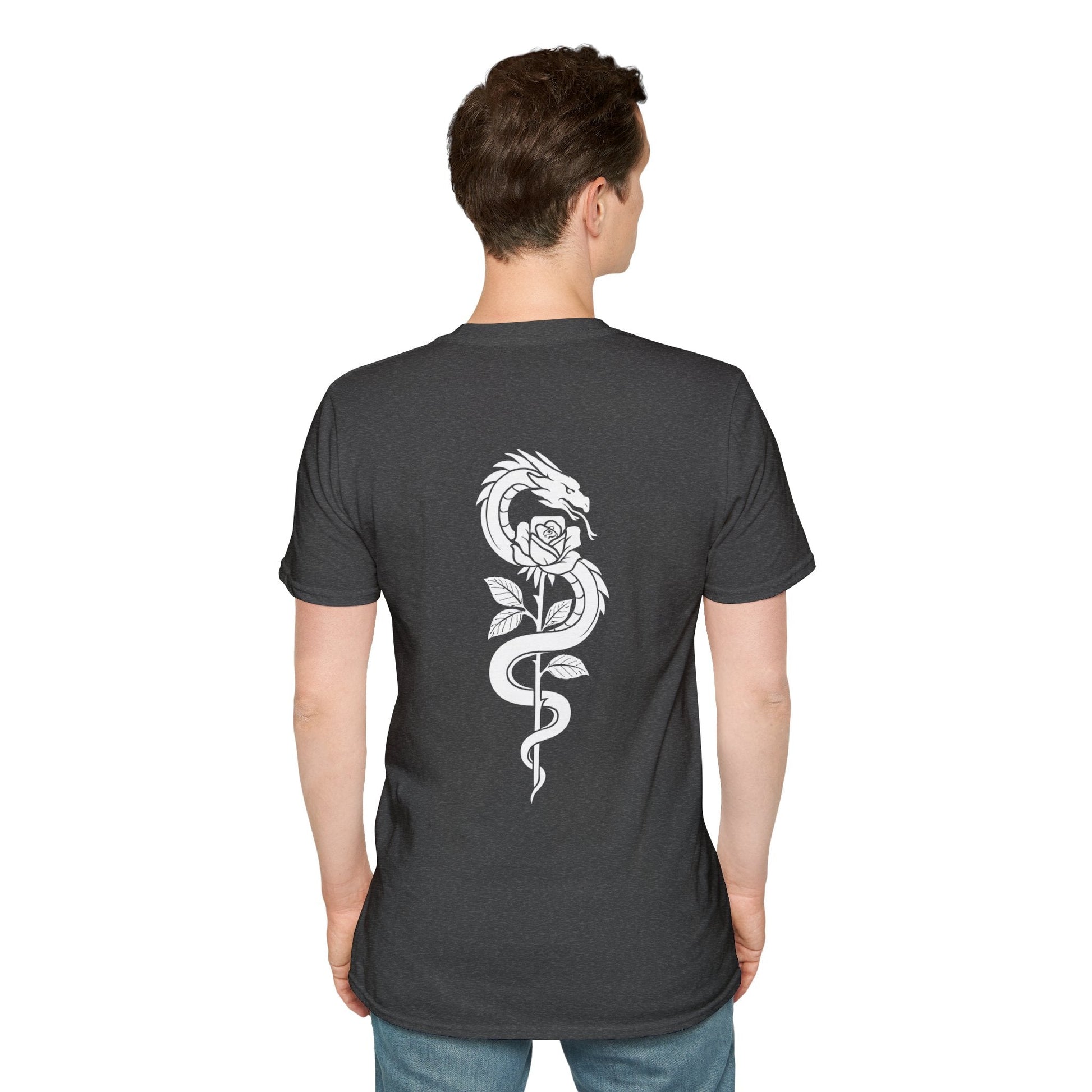 The Outline Series - The Dragon Tee - Faded Empire Clothing