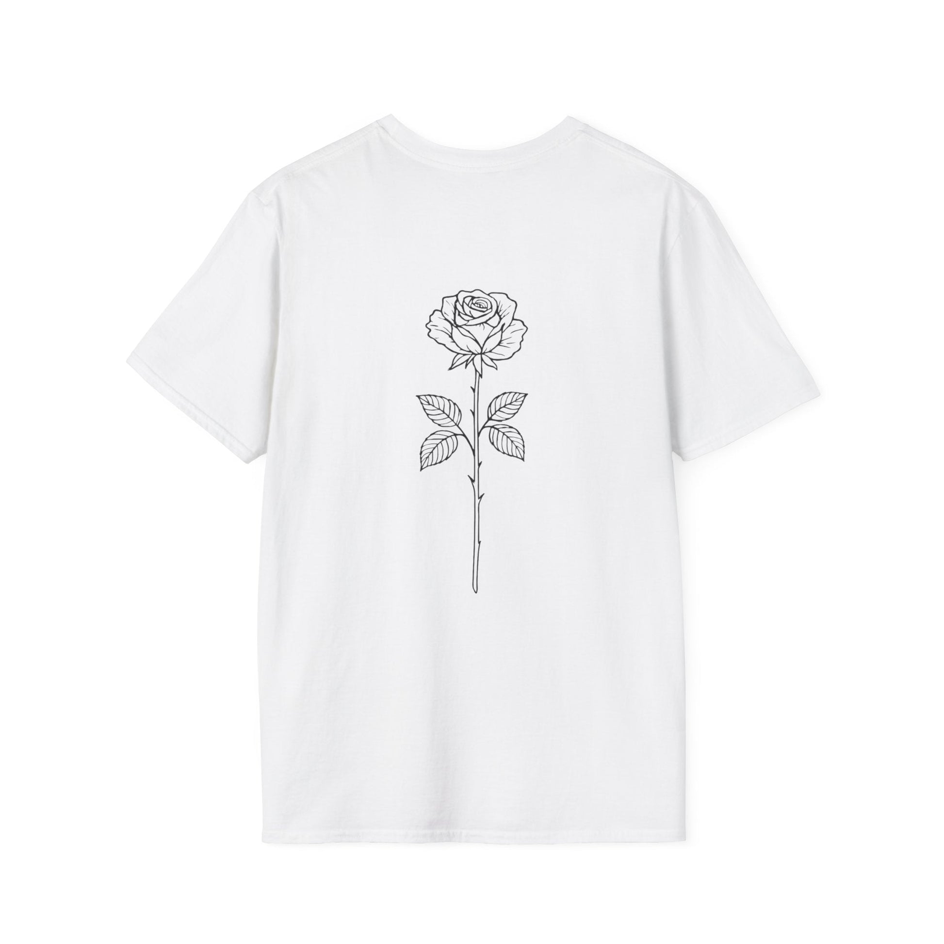 The Outline Series - The Rose Tee - Faded Empire Clothing