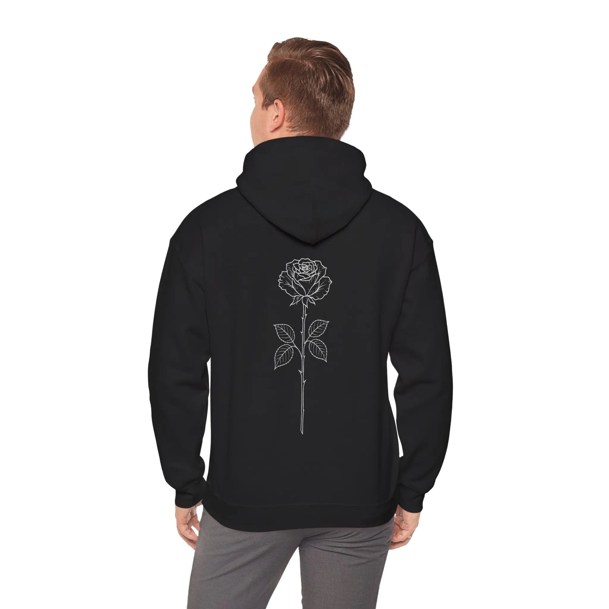 The Outline Series - The Rose Hoodie - Faded Empire Clothing